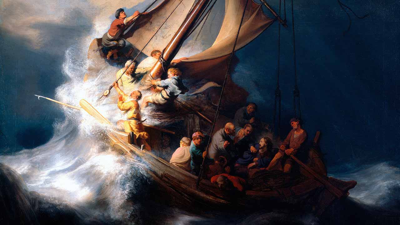 A crise na Igreja
"Jesus acalma a tempestade"